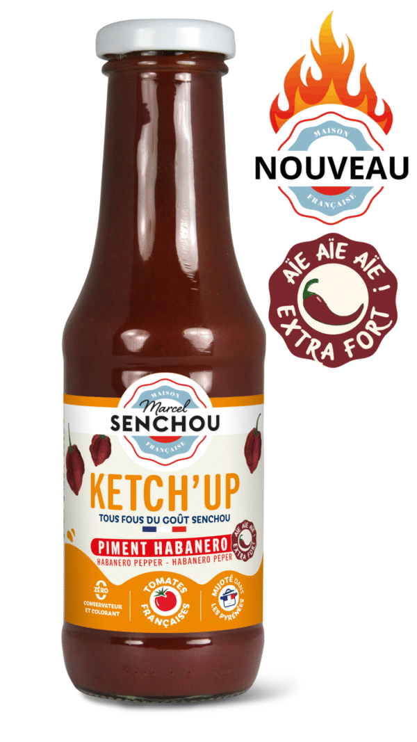 Pur Ketch'up Tomate au Piment Habanero
