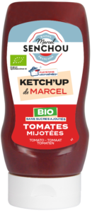 Pur KETCH’UP Tomate BIO sans sucres ajoutés