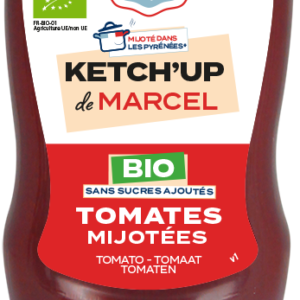 Pur KETCH’UP Tomate BIO sans sucres ajoutés
