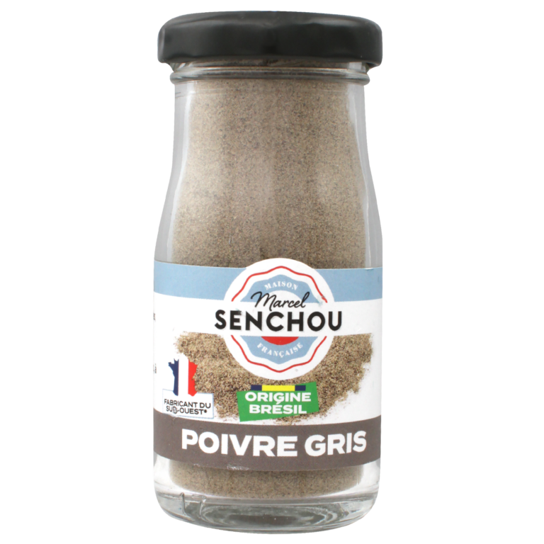 POIVRE GRIS MOULU DU BRESIL 45G