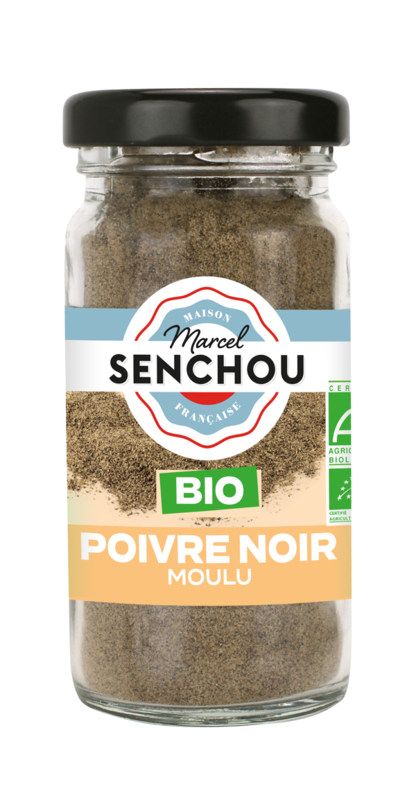 POIVRE NOIR MOULU BIO 40G
