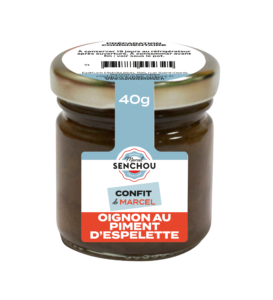 Confit Oignon au piment d'Espelette 40g