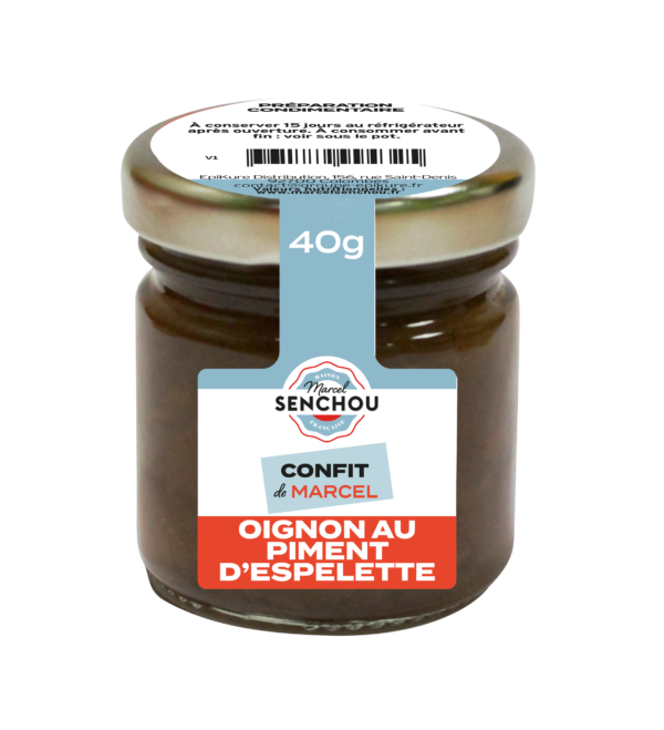 Confit Oignon au piment d'Espelette 40g