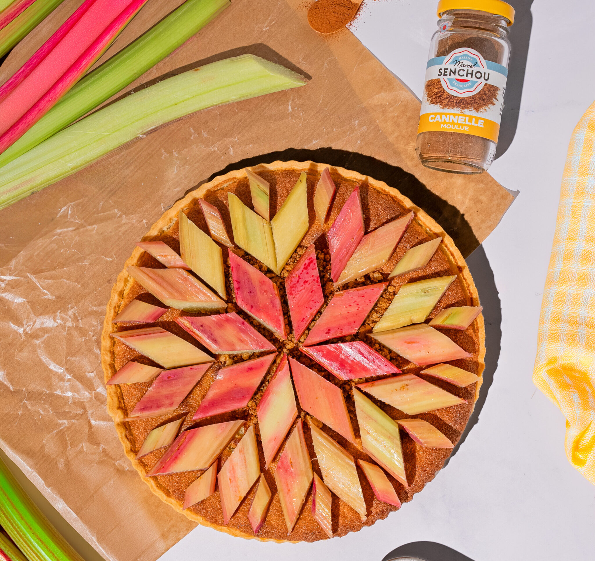 Tarte fine rubharbe (1)